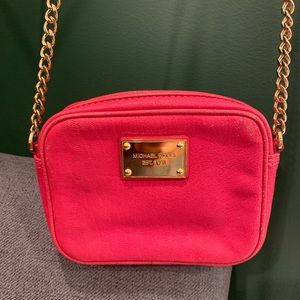 MK bright pink crossbody